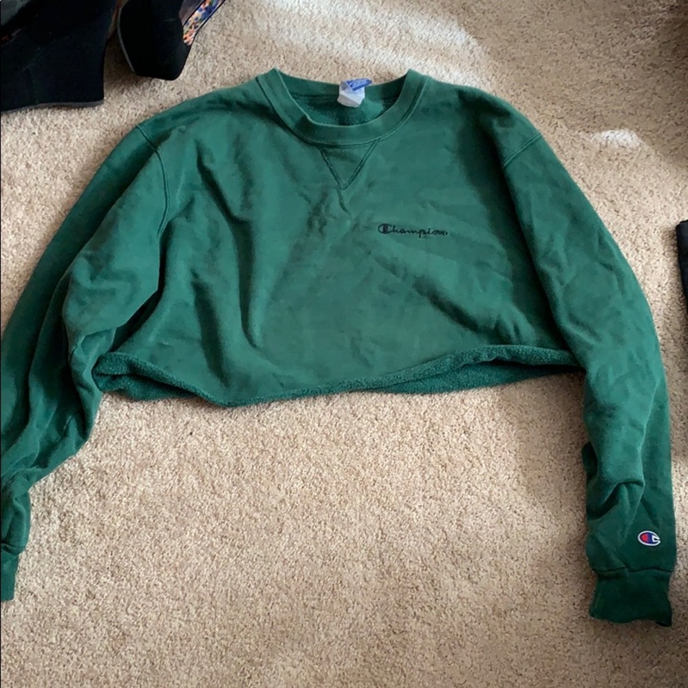 Champion cropped sweatshirt